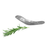 Garlic Crusher w/Herb Striper-Stainless Steel