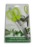 Herb Scissors w/ 5 Blades - Stainless-Steel