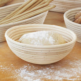 Banneton Round Basket 10"X 3"- Natural