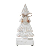 Snowy Wooden Tree- 8.25x4x2.25