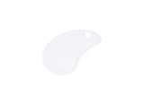 Bowl Scraper, Plastic, White, 11.6" x 4" x 6.5"