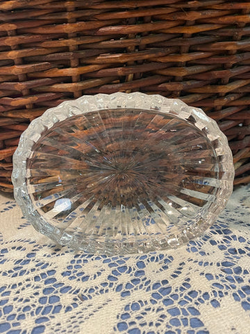 Vintage Crystal Soap Dish