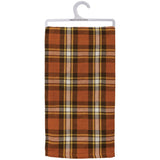 Fall Plaid Kitchen Towel