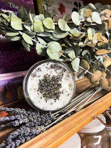 Eucalyptus + Lavender Sugar Scrub