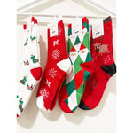 Cute Christmas Theme Socks