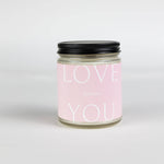 Love You Wildflower Citrus Beeswax Candle