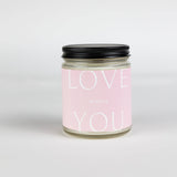 Love You Wildflower Citrus Beeswax Candle