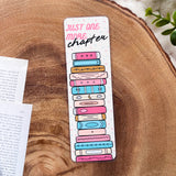 Just One More Chapter Bookmark: Blue