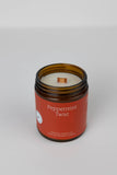 Peppermint Twist Essential Oil Natural Beeswax Jar Candle