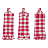 Red Gingham Check Kitchen Towel