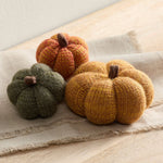Cozy Knit Pumpkins "Spruce" 2.5"