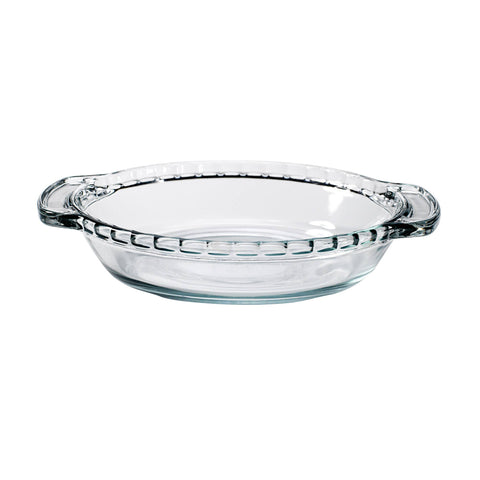 Small Pie Plate, Glass, 6"