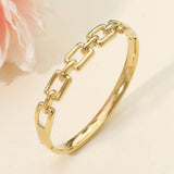 Chain Link Bangle Bracelet