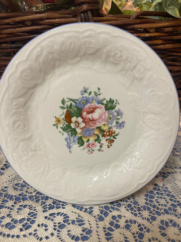 Victorian Rose Salad Plate