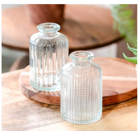 Clear Glass Bottle