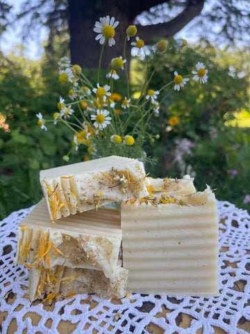 Chamomile, Calendula & Sweet Orange Soap