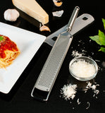 KITCHEN BASICS Grater with Cover Fine / Stainless Steel