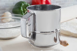 Flour Sifter, 3-Cup, 5.5" x 5.5" x 5"