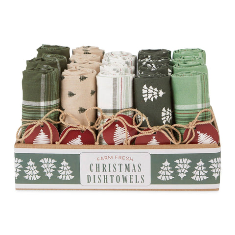 Woodland Christmas Towels
