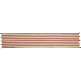 Sleigh Bells Ring Ticking Stripe Runner 72Lx13W
