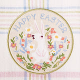 Happy Easter Embellished Dishtowel