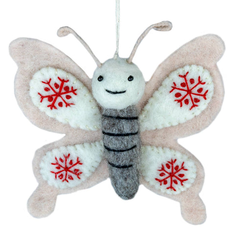 Ornament: Snowflake Butterfly