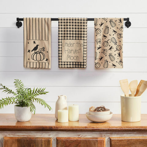 Raven Harvest Tea Towel  19x28