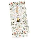 Honey Bee Meadow Printed Dishtowel