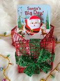 Santa's Big Day Christmas Finger Puppet Board Book