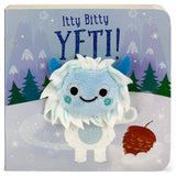 Itty Bitty Yeti Novelty Winter-Themed Finger Puppet Book