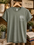 FR Barn Tee- Military Green