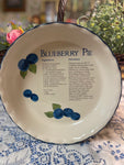 Blueberry Pie Dish