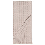 Stone Organic Cotton Waffle Hand Towel