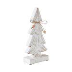 Snowy Wooden Tree- 10.25x4.75x2.25