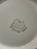 Vintage Leopoldo Piezi Stoviglierie Pasta Bowl