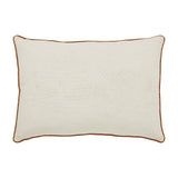 Witchy Pumpkins Striped Pillow 14x20