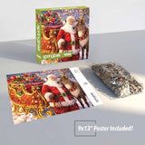 Santa's Send Off 1000 Piece Jigsaw Puzzle - New Premium Box