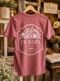 FR Barn Tee- Mauve