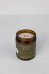 Citrus Peel & Pine Essential Oil Jar Candle