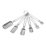 Measuring Spoon Set, Stainless Steel, Set of 6