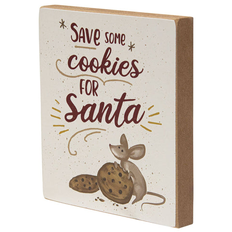 Save Some Cookies For Santa Block