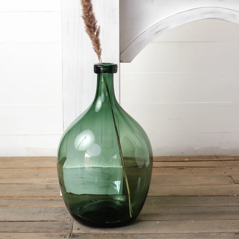 LARGE GREEN FRENCH BOTTLE