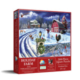 Holiday Farm Road 500 pc Puzzle