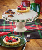 Tis The Season Cake Plate