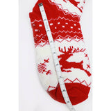 Reindeer Fuzzy Socks