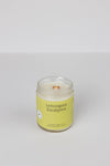 Lemongrass Eucalyptus Essential Oil Beeswax Jar Candle