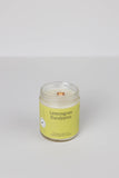 Lemongrass Eucalyptus Essential Oil Beeswax Jar Candle