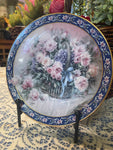 Roses Vintage Plate