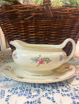 Vintage Priscilla Pattern Gravy Boat