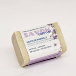 Marseille soap Scrub bar with Shea Butter - Lemon Essential Oil